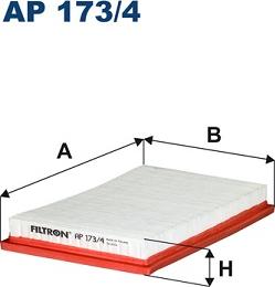 Filtron AP173/4 - Filtre à air cwaw.fr