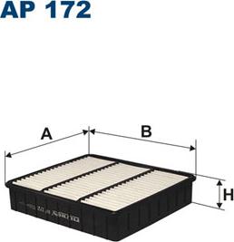 Filtron AP172 - Filtre à air cwaw.fr