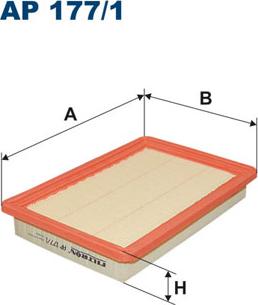 Filtron AP177/1 - Filtre à air cwaw.fr