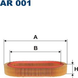 Filtron AR001 - Filtre à air cwaw.fr