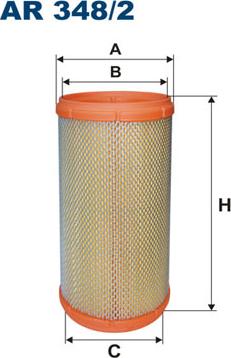 Filtron AR348/2 - Filtre à air cwaw.fr