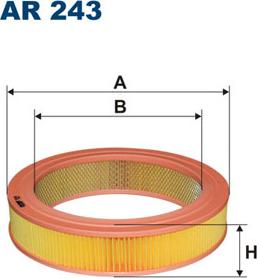 Filtron AR243 - Filtre à air cwaw.fr