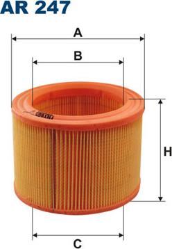 Filtron AR247 - Filtre à air cwaw.fr