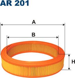 Filtron AR201 - Filtre à air cwaw.fr