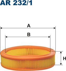 Filtron AR232/1 - Filtre à air cwaw.fr