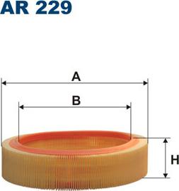 Filtron AR229 - Filtre à air cwaw.fr