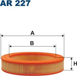 Filtron AR227 - Filtre à air cwaw.fr