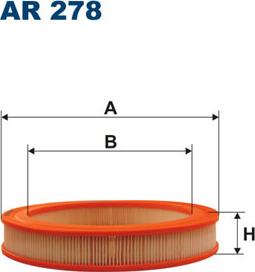 Filtron AR278 - Filtre à air cwaw.fr