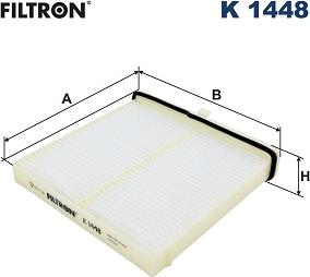 Filtron K 1448 - Filtre, air de l'habitacle cwaw.fr