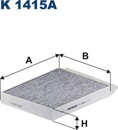 Filtron K 1415A - Filtre, air de l'habitacle cwaw.fr