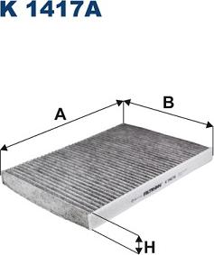 Filtron K 1417A - Filtre, air de l'habitacle cwaw.fr