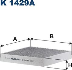 Filtron K 1429A - Filtre, air de l'habitacle cwaw.fr