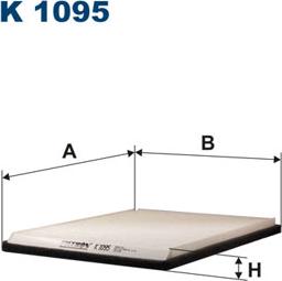 Filtron K1095 - Filtre, air de l'habitacle cwaw.fr