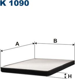 Filtron K1090 - Filtre, air de l'habitacle cwaw.fr