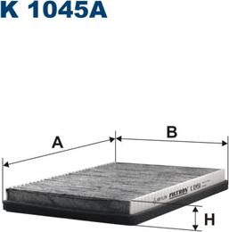 Filtron K1045A - Filtre, air de l'habitacle cwaw.fr