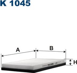 Filtron K1045 - Filtre, air de l'habitacle cwaw.fr