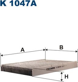 Filtron K1047A - Filtre, air de l'habitacle cwaw.fr