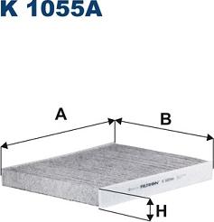 Filtron K 1055A - Filtre, air de l'habitacle cwaw.fr