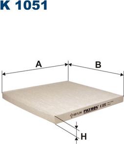 Filtron K1051 - Filtre, air de l'habitacle cwaw.fr