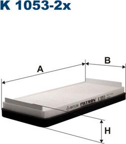 Filtron K1053-2x - Filtre, air de l'habitacle cwaw.fr