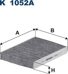 Filtron K 1052A - Filtre, air de l'habitacle cwaw.fr