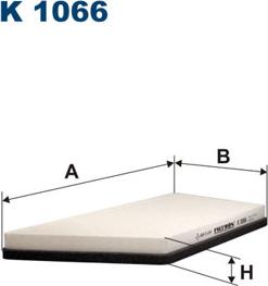 Filtron K1066 - Filtre, air de l'habitacle cwaw.fr