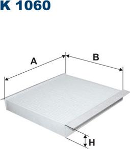 Filtron K1060 - Filtre, air de l'habitacle cwaw.fr