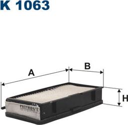 Filtron K1063 - Filtre, air de l'habitacle cwaw.fr