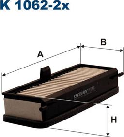 Filtron K1062-2x - Filtre, air de l'habitacle cwaw.fr