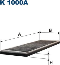 Filtron K1000A - Filtre, air de l'habitacle cwaw.fr