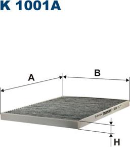 Filtron K1001A - Filtre, air de l'habitacle cwaw.fr