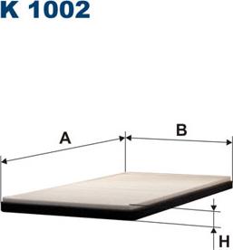 Filtron K1002 - Filtre, air de l'habitacle cwaw.fr