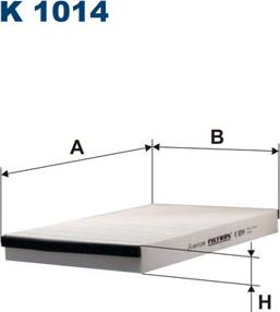 Filtron K1014 - Filtre, air de l'habitacle cwaw.fr