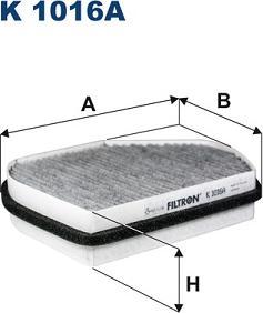 Filtron K1016A - Filtre, air de l'habitacle cwaw.fr