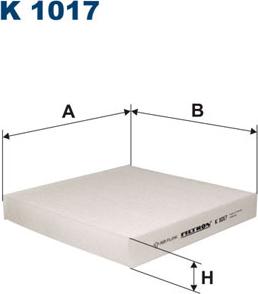 Filtron K1017 - Filtre, air de l'habitacle cwaw.fr