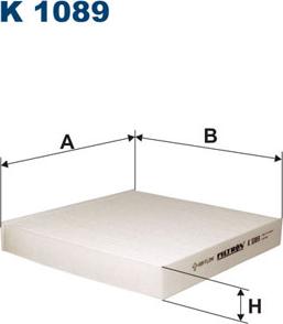 Filtron K1089 - Filtre, air de l'habitacle cwaw.fr