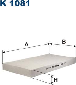 Filtron K1081 - Filtre, air de l'habitacle cwaw.fr