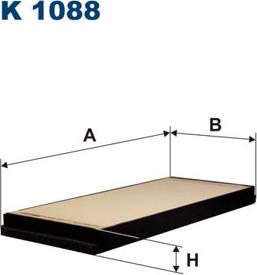 Filtron K1088 - Filtre, air de l'habitacle cwaw.fr