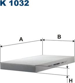 Filtron K1032 - Filtre, air de l'habitacle cwaw.fr