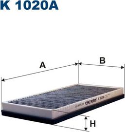 Filtron K1020A - Filtre, air de l'habitacle cwaw.fr