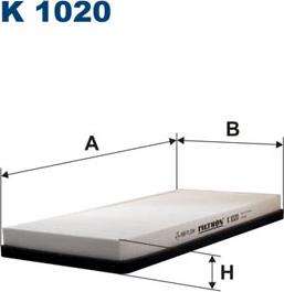 Filtron K1020 - Filtre, air de l'habitacle cwaw.fr