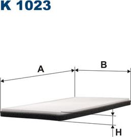 Filtron K1023 - Filtre, air de l'habitacle cwaw.fr