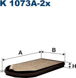 Filtron K1073A-2x - Filtre, air de l'habitacle cwaw.fr