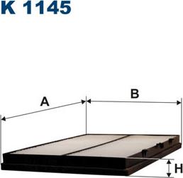 Filtron K1145 - Filtre, air de l'habitacle cwaw.fr