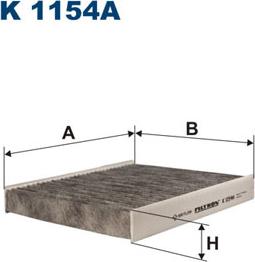 Filtron K1154A - Filtre, air de l'habitacle cwaw.fr