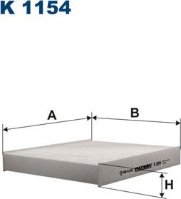 Filtron K1154 - Filtre, air de l'habitacle cwaw.fr