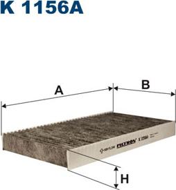 Filtron K1156A - Filtre, air de l'habitacle cwaw.fr