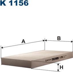 Filtron K1156 - Filtre, air de l'habitacle cwaw.fr