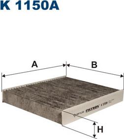 Filtron K1150A - Filtre, air de l'habitacle cwaw.fr