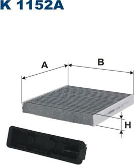 Filtron K1152A - Filtre, air de l'habitacle cwaw.fr